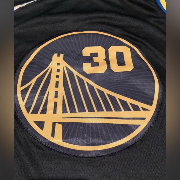 Steph Curry Golden State Warriors City Authentic Swingman Jersey - Picture 4 of 8